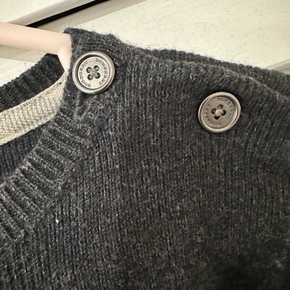 BURBERRY Girls 12months Gray Sweater Cashmere Dress &/OR tunic for a 2 yr old <3 - Picture 7 of 10